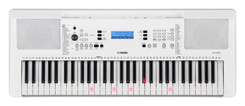 

Yamaha - EZ300 Full-Size Keyboard with 61 Lighted Keys