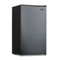 NewAir - 3.3 Cu. Ft. Compact Mini Refrigerator with Freezer, Can Dispenser, Crisper Drawer and Energy Star Certified - Gray-Front_Standard