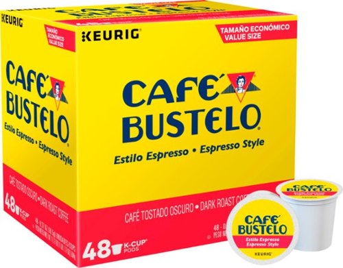 Café Bustelo Espresso Roast Style Coffee Keurig K-Cup Pods 48-Count