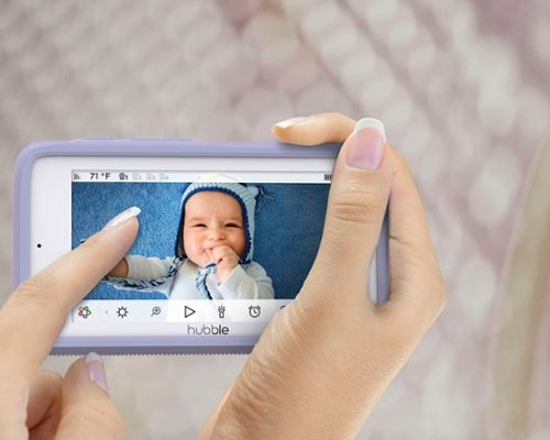 Hubble Connected Nursery Pal Deluxe 5 Smart HD Wi-Fi Video Baby Monitor - White BUY IN AUSTRALIA