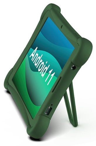 Visual Land Prestige Elite 10QH 10.1" HD Tablet 64GB Storage 2GB Memory with Protective Bumper Case - Green
