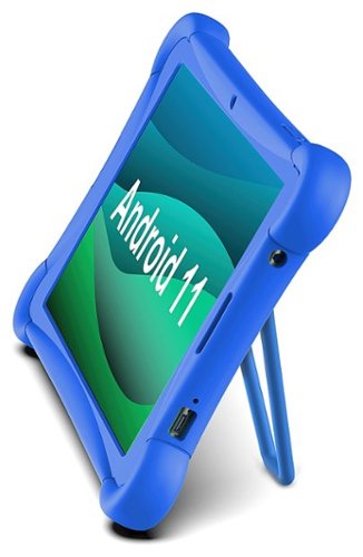 Visual Land Prestige Elite 10QH 10.1" HD Tablet 128GB Storage 2GB Memory with Protective Bumper Case - Royal Blue