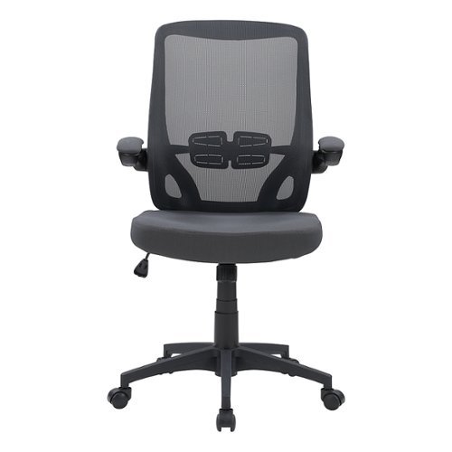 CorLiving - Workspace High Mesh Back Office Chair - Grey