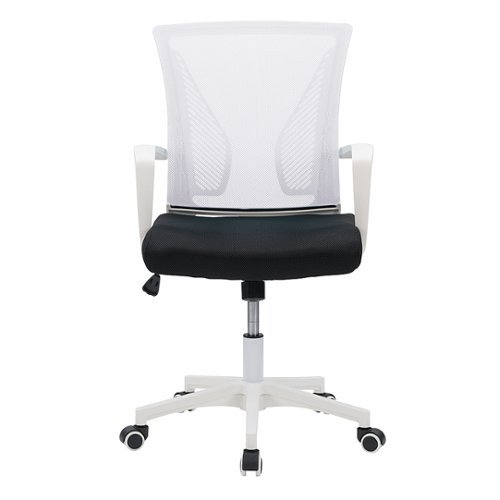 Image of CorLiving - Workspace Ergonomic Mesh Back Office Chair - White and Black