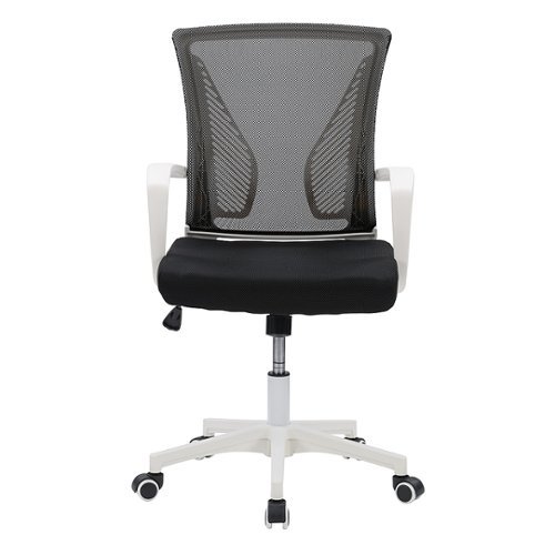 Image of CorLiving - Workspace Ergonomic Mesh Back Office Chair - Black and White