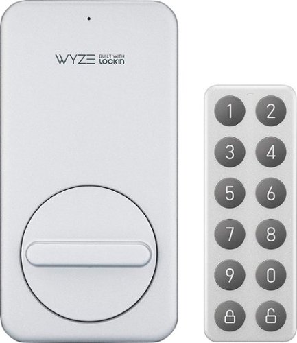 Wyze Keypad for Wyze Lock - Silver WORLDWIDE DELIVERY