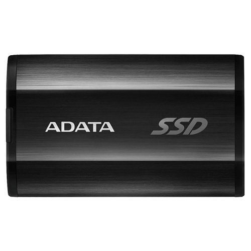 ADATA - SE800 1TB IP68 Rugged SuperSpeed External USB 3.2 Gen 2 USB-C Portable SSD - Black