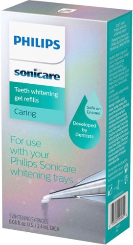 Philips Sonicare Teeth Whitening Gel, Caring - White