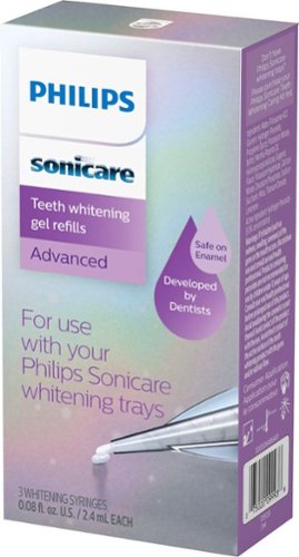 Philips Sonicare Advanced Teeth Whitening Gel Replenishment Kit - Black