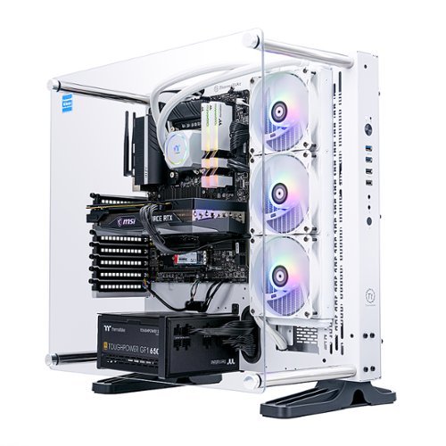 Thermaltake - Arctic i360 Gaming Desktop - Intel Core™ i5-11600K - 16GB RGB Memory - NVIDIA® GeForce RTX™ 3060 - 1TB NVMe M.2 - White