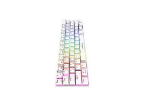 GAMDIAS GD-HERMES E3 60% RGB Wired BLUE Switch Mechanical Keyboard - White WHERE TO BUY