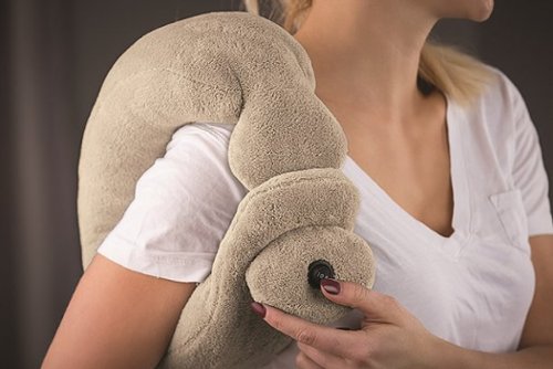 NuvoMed Memory Foam Neck Massager - Gray BUY IN SINGAPORE