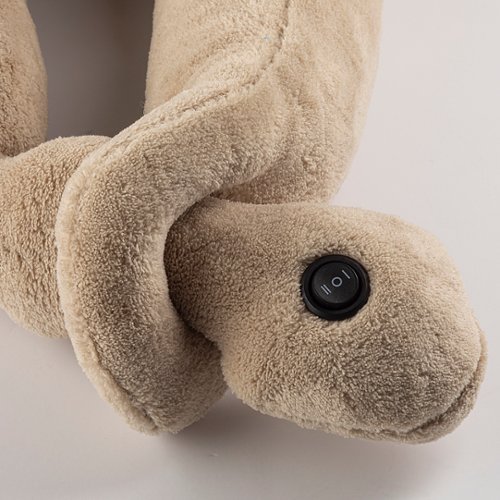 NuvoMed Memory Foam Neck Massager - Gray WORLDWIDE DELIVERY