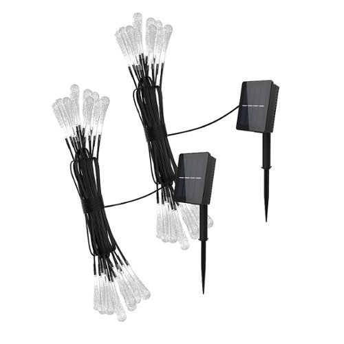 Nature Spring Solar Powered String Lights Set of 2 - Cool White WHERE TO BUY