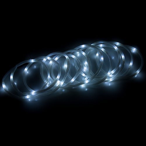 Nature Spring 32-Foot Solar Powered Rope Lights - White WHERE TO BUY