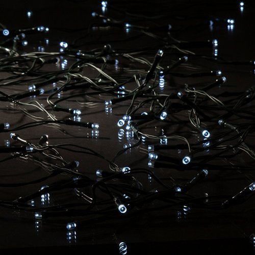 Nature Spring 72-Foot Solar Powered LED String Lights - Green SHOP ONLINE