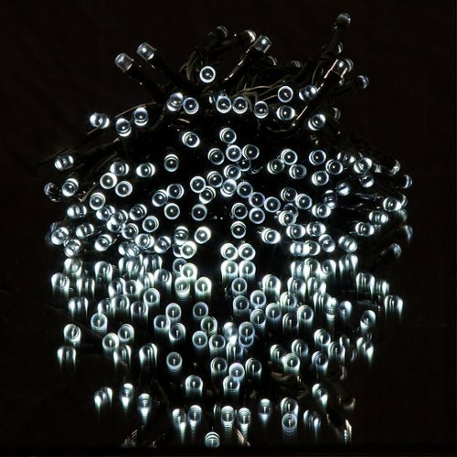 Nature Spring 72-Foot Solar Powered LED String Lights - Green BUY ONLINE
