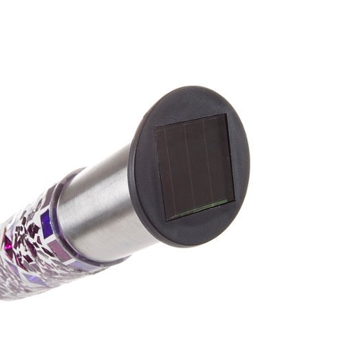 Nature Spring Solar Outdoor LED Light Set of 4 - mosaic HOW TO BUY