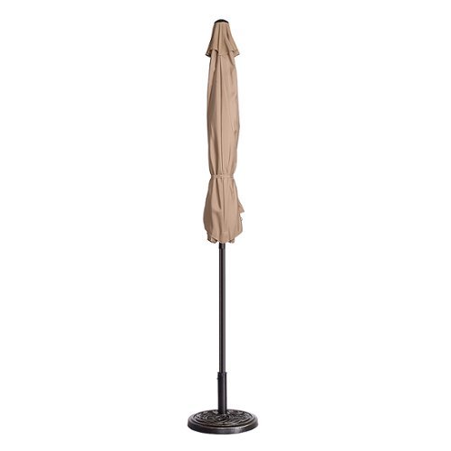 Nature Spring - 9-Foot Patio Umbrella - Beige-Alt_View_Standard_18 