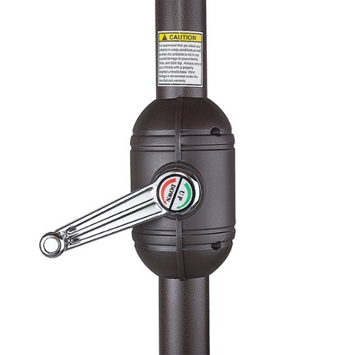 Nature Spring - 9-Foot Outdoor Patio Umbrella with Push Button Tilt - Forest Green-Alt_View_Standard_18 