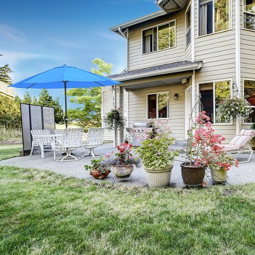 Nature Spring - 9-Foot Patio Umbrella with Easy Crank - Brilliant Blue-Alt_View_Standard_17 