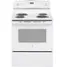 Front. GE - 5.0 Cu. Ft. Freestanding Electric Range - White.