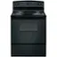 Front. GE - 5.0 Cu. Ft. Freestanding Electric Range - Black.