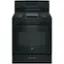 Front. GE - 5.0 Cu. Ft. Freestanding Gas Range - Black.