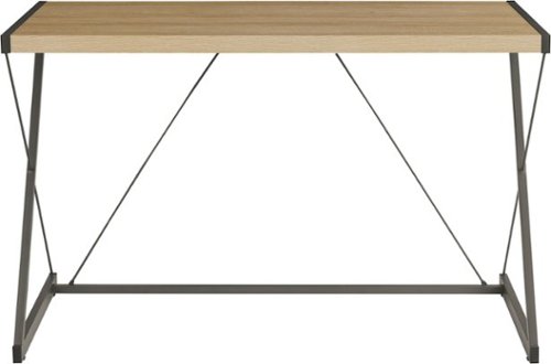 Insignia™ - Computer Desk – 47" Wide - Light Oak