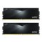 ADATA - XPG Lancer AX5U5200C3816G-DCLABK 32GB (2PK X 16GB) 5200MHz DDR5 Desktop Memory Kit - Black-Front_Standard 