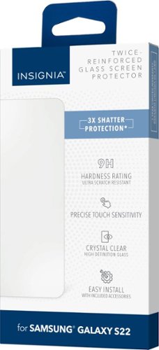 Insignia™ Glass Screen Protector for Samsung Galaxy S22 - Clear BUY IN AUSTRALIA