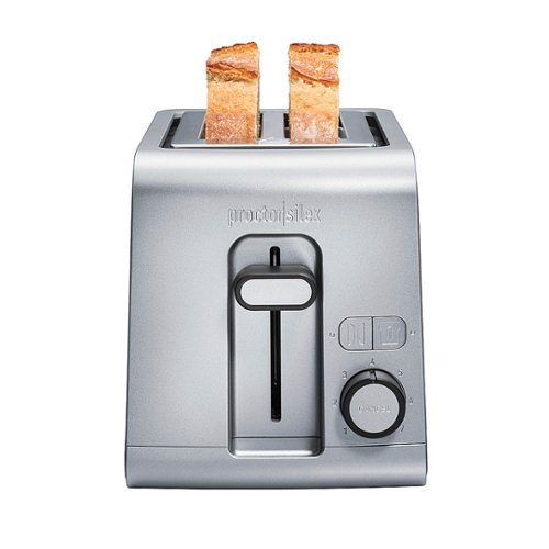 Proctor Silex Sure-Toast 2 Slice Toaster - SILVER