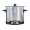 Hamilton Beach - Sear & Cook Stockpot 10 Quart Slow Cooker - Stainless Steel-Front_Standard