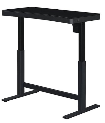 Twin Star Home - Ashford Adjustable Height Standing Desk - Black