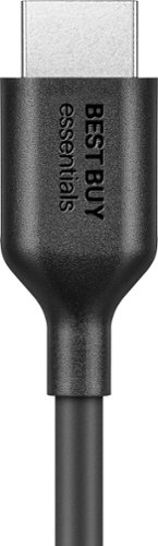 Best Buy essentials™ 6' 8K Ultra High Speed HDMI 2.1 Certified Cable - Black GLOBAL SHIPPING