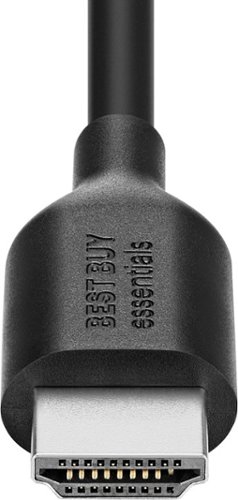 Best Buy essentials™ 6' 8K Ultra High Speed HDMI 2.1 Certified Cable - Black WHERE TO BUY