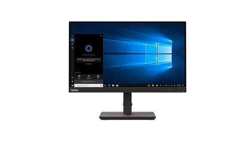 Lenovo - ThinkVision 21.5" S22e-20 LED FHD Monitor ( HDMI, VGA) - Raven Black