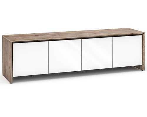 Salamander Designs - Barcelona AV Cabinet for Most TVs up to 85" - Natural Walnut