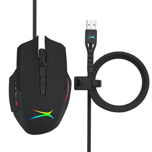 Altec Lansing - GM100 Wired E-Sports Gaming Mouse with RGB Lighting - RGB