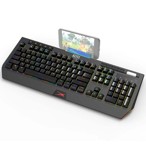 Altec Lansing - MS550 Semi-Mechanical E-Sports Grade RGB Gaming Keyboard - Multi-Color