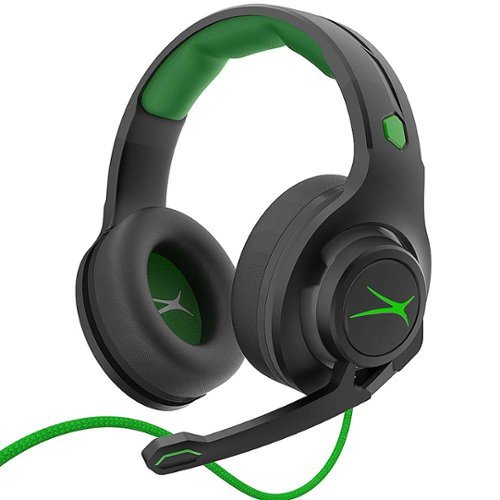 Altec Lansing - AL2000 Wired Stereo Gaming Headset for Playstation, PC, XBOX, Nintendo Switch and Smartphones - Green