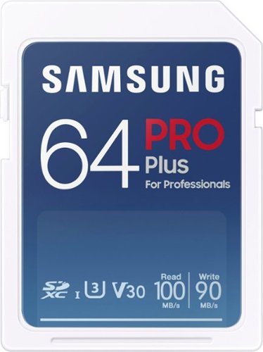 Samsung - PRO Plus SDXC Full size SD Card 64GB