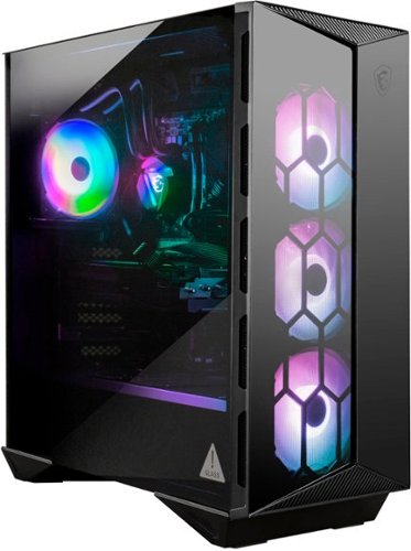 MSI - Aegis ZS Gaming Desktop - AMD Ryzen - R7-5800X - 16GB Memory - RX 6700XT - 1TB SSD - Black