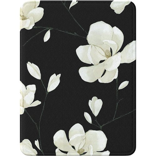 

SaharaCase - Hand Strap Series Folio Case for Amazon Kindle Paperwhite (11th Generation - 2021 and 2022 release) - Black Floral