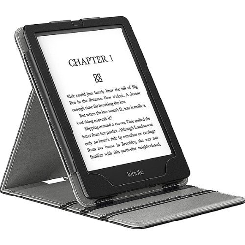 SaharaCase - Multi-Angle Case for Amazon Kindle Paperwhite (11th Generation - 2021 release) - Black