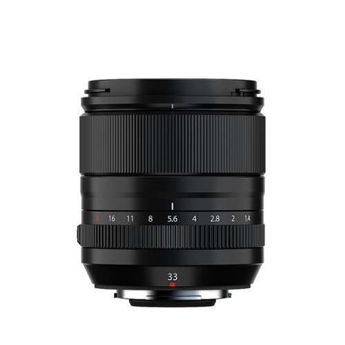 Fujifilm XF33mmF1.4 R LM WR Lens compatible with Fujifilm X Series cameras - Black WORLDWIDE DELIVERY