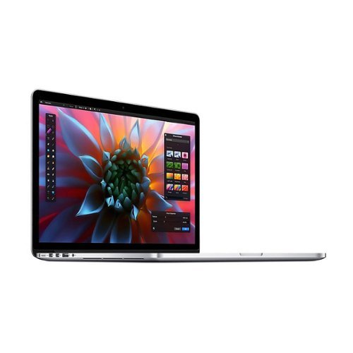 Apple - MacBook Pro 15.4" (Mid 2014) Laptop (MGXC2LL/A) Intel Core i7 - 16GB Memory - 512GB Flash Storage - Pre-Owned - Silver-Front_Standard 