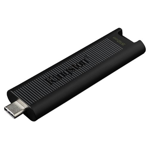 Kingston - DataTraveler Max 512GB USB-C Flash Drive with USB 3.2 Gen 2 Performance DTMAX/512GB
