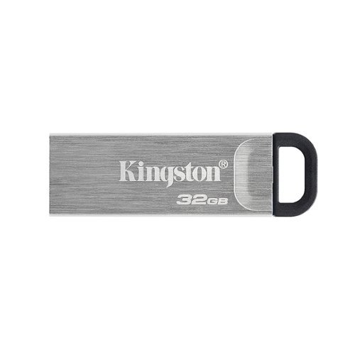 Kingston - DataTraveler Kyson 32GB High Performance USB 3.2 Gen 1 Metal USB Flash Drive DTKN/32GB