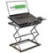 Uncaged Ergonomics - CD4 Ergonomic Laptop Stand and Standing Desk - Black-Angle_Standard